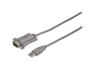 Кабели и Адаптери Hama USB to Serial Converter, 2.0 m, grey