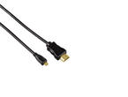 Кабели и Адаптери Кабел Hama HDMI към микро HDMI дължина 0.5 м.