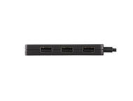 USB Хъб Hama Slim Hub 12324 USB 2.0, в черно
