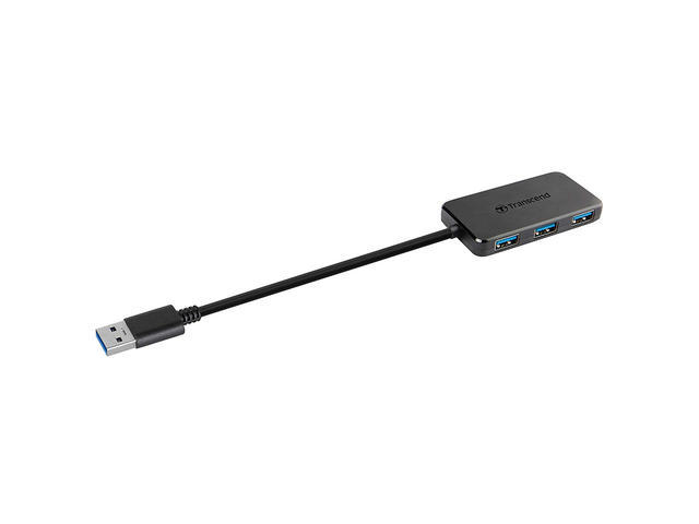 USB Хъб Transcend 4-портов HUB, USB 3.0