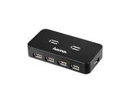 USB Хъб Hama USB хъб 7-портов, със захранване