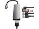 USB Хъб Satechi USB-C Multiport Adapter V2, в сиво