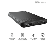 Външни батерии Trust Ultra-thin 10.000 mAh Powerbank