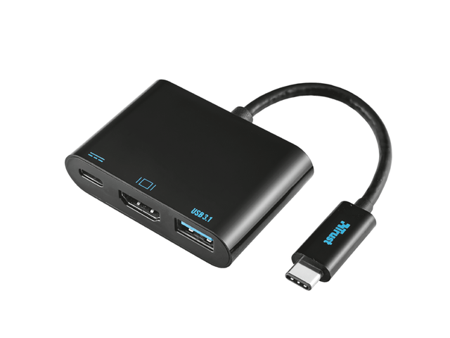 USB Хъб TRUST USB-C Multiport Adapter