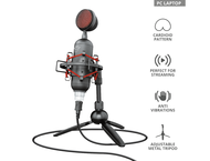 Микрофони TRUST GXT 244 Buzz USB Streaming Microphone