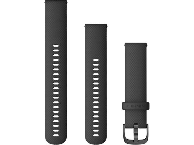 Каишки Garmin Black - Silver 20мм.