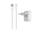 Зарядни устройства Belkin 220V Micro зарядно за iPad 4 & iPhone 5 с един USB изход + Lightning кабел