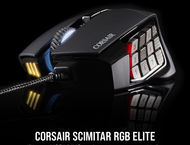 Мишки Corsair SCIMITAR RGB ELITE Optical MOBA/MMO Gaming Mouse