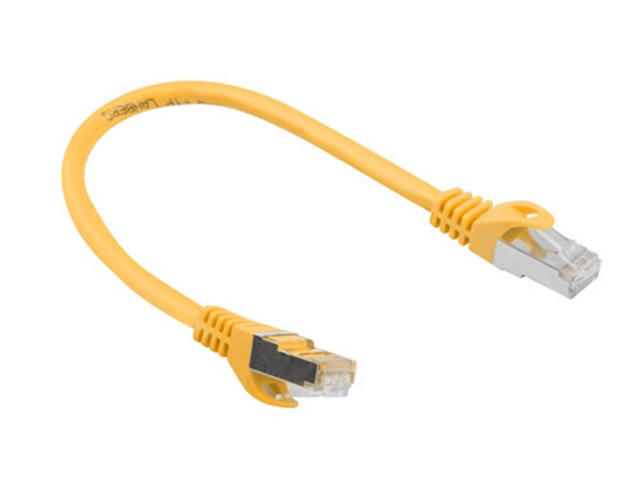 Кабели и Адаптери Lanberg CAT.5E FTP Patch Cable 0.25m, в оранжево