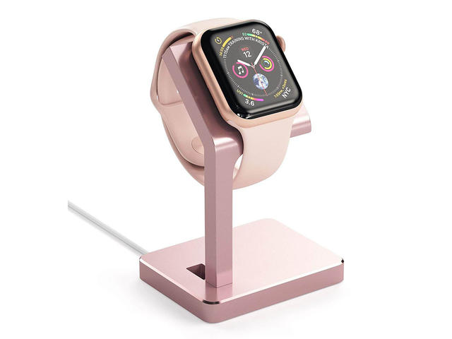 Каишки Satechi Aluminum Apple Watch Stand (розово злато)