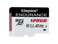 Карти памет Kingston 128GB microSDHC Endurance Flash Memory Card, Class 10