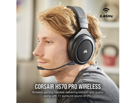 Слушалки Corasair HS70 PRO WIRELESS Gaming Headset Carbon (EU)