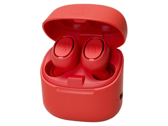 Слушалки Audio-Technica ATH-CK3TW - червени