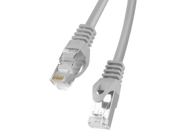 Кабели и Адаптери Lanberg CAT.6 FTP Patch Cable 1m, в сиво