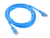 Кабели и Адаптери Lanberg CAT.6 FTP Patch Cable 1m, в синьо