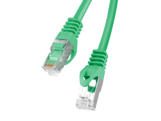 Кабели и Адаптери Lanberg CAT.6 FTP Patch Cable 1.5m, в зелено