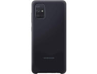 Калъфи Samsung Galaxy A71 Silicone Cover, Black