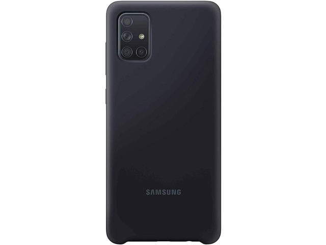 Калъфи Samsung Galaxy A71 Silicone Cover, Black