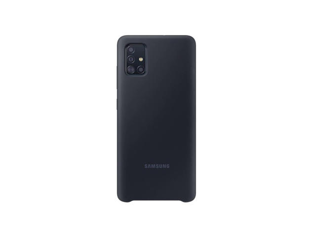Калъфи Samsung Galaxy A51 Silicone Cover, Black