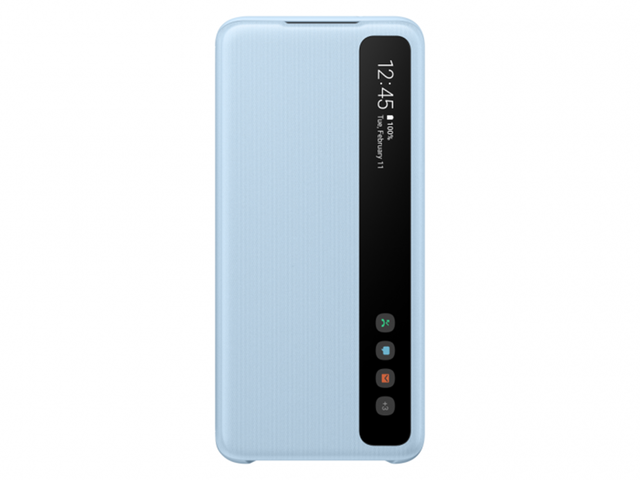 Калъфи Samsung Galaxy S20 Book-Cover Clear View, Sky blue