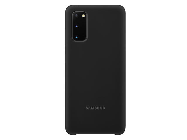Калъфи Samsung Galaxy S20 Silicon Cover, Black