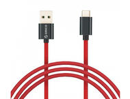 Кабели и Адаптери Orico кабел Cable - USB 2.0 Type A to Type-C 1m, 5A Fast Charging, Kevlar Braided - KAC-10-RD