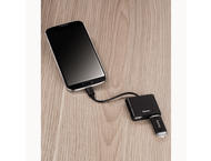 USB Хъб Hama Hub 54140 USB 2.0, в черно