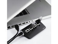 USB Хъб Hama Hub On/Off Switch USB 2.0, в черно