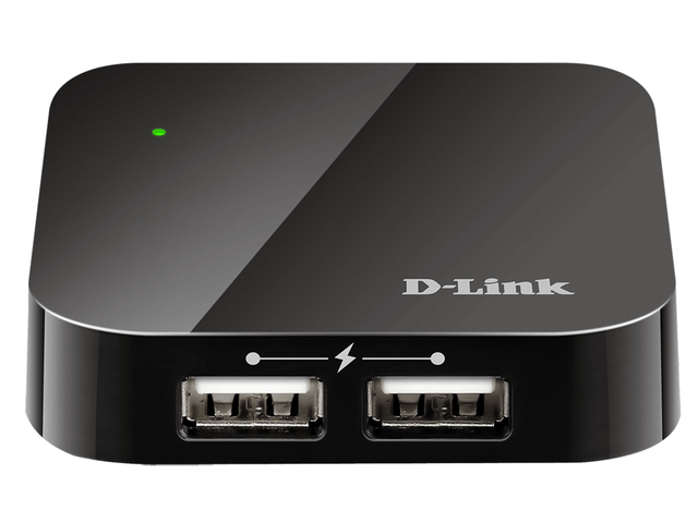 USB Хъб D-Link DUB-H4/E 4-Port USB 2.0 Hub
