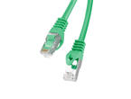 Кабели и Адаптери Lanberg CAT.6 FTP Patch Cable 3m, в зелено