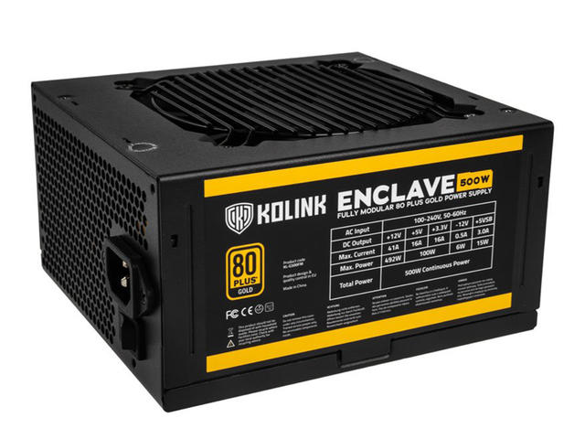 Захранвания за компютри Kolink ENCLAVE 500W
