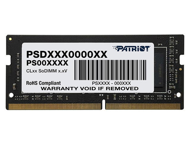 Оперативна памет 4GB DDR4 2400MHz Patriot Signature