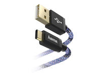Кабели и Адаптери HAMA Sporty USB-C M to USB-A M