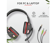 Слушалки TRUST GXT 407 Ravu