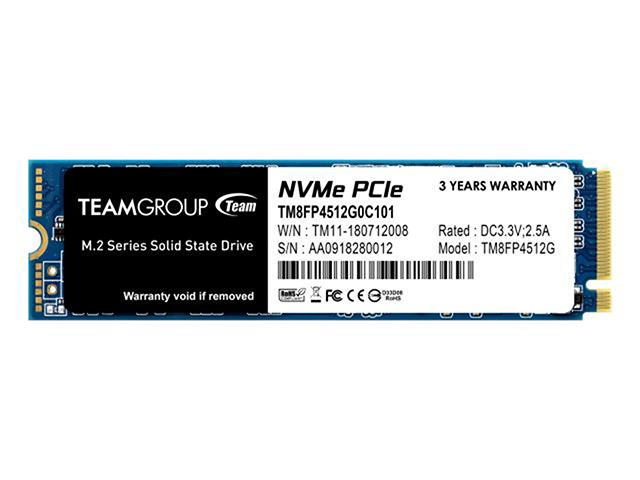 SSD 512GB Team Group MP34 M.2 NVMe