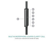 Слушалки TCL MTRO100BK, Shadow Black