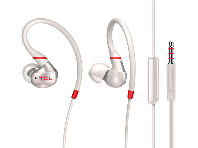 Слушалки TCL ACTV100, Crimson White