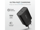 Зарядни устройства Trust Qmax 18W Ultra-Fast USB-C Wall Charger с PD