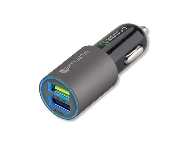 Зарядни устройства 4smarts Qualcomm 3.0 Quick Car Charger 6A 