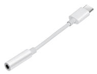 Кабели и Адаптери Makki адаптер Type-C M to 3.5mm audio jack White