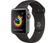 Смарт часовници Apple Watch 3 GPS 42 mm Space Grey Aluminium Case with Black Sport Band