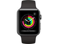 Смарт часовници Apple Watch 3 GPS 42 mm Space Grey Aluminium Case with Black Sport Band