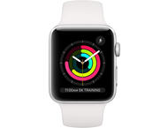 Смарт часовници Apple Watch 3 GPS Silver Aluminium Case with White Sport Band 