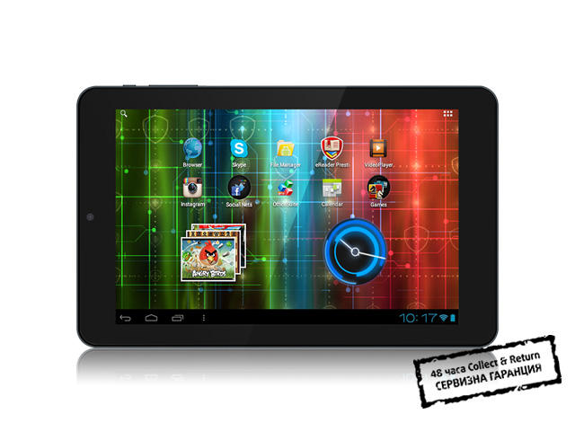 Таблети Prestigio MultiPad 7.0 ULTRA DUO 5870C 8GB, черен цвят