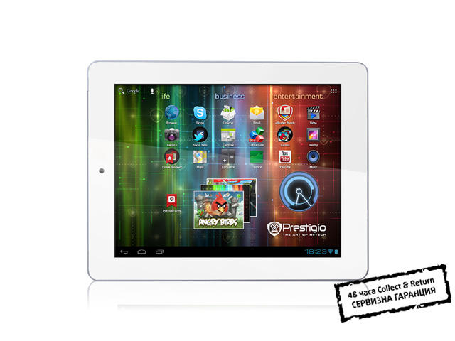 Таблети Prestigio MultiPad 2 ULTRA DUO 8.0 3G 8GB, бял цвят