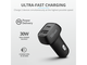Зарядни устройства Trust Qmax 30W Ultra-Fast USB-C & USB Car Charger с PD
