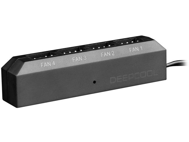 Джаджи DeepCool Разклонител за вентилатори Fan HUB 4 fans 3-pin/4-pin