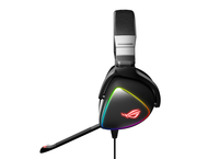 Слушалки ASUS ROG Delta Hi-Res ESS Quad-DAC, Aura Sync