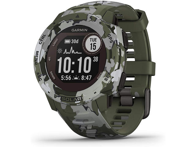 Смарт часовници Garmin Instinct Solar Lichen Camo