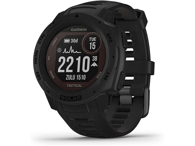 Смарт часовници Garmin Instinct Solar Tactical Black